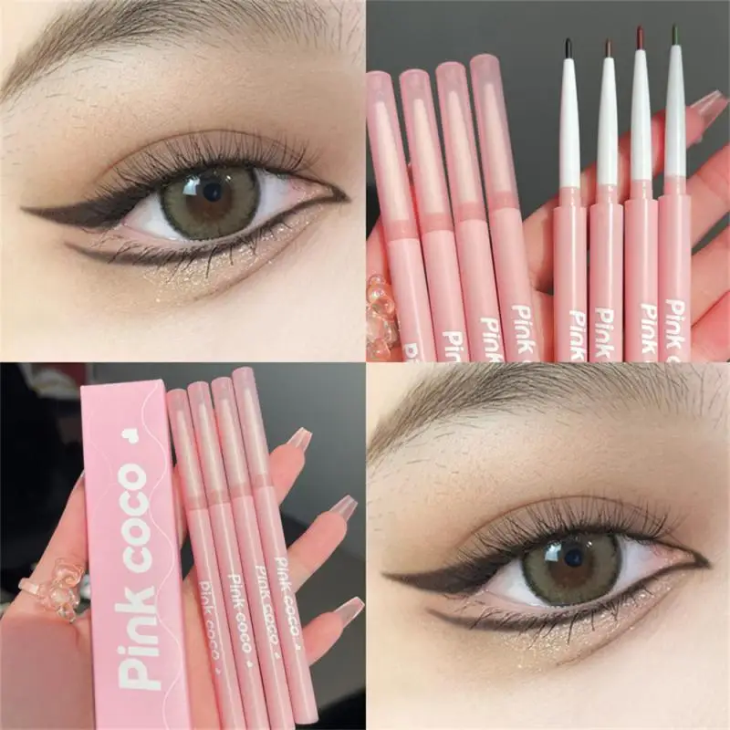 

Nature Brown Eyeliner Pencil Waterproof Long-lasting Smooth Eyeliner Sweat-proof Not Easy To Smudge Eyeliner Gel Pen Cosmetic