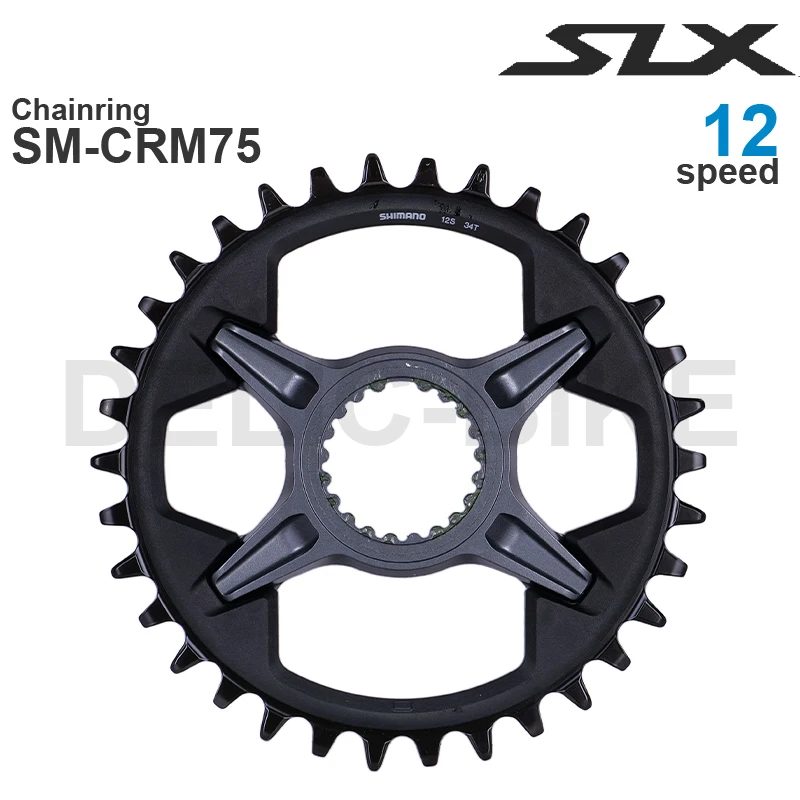 

SHIMANO DEORE M6100- Chainring for FC-M6100 SLX M7100 XT M8100 30T 32T FC-MT510 32T 34T and SM-CRM75 32 34T SM-CRM85 32 34 36T