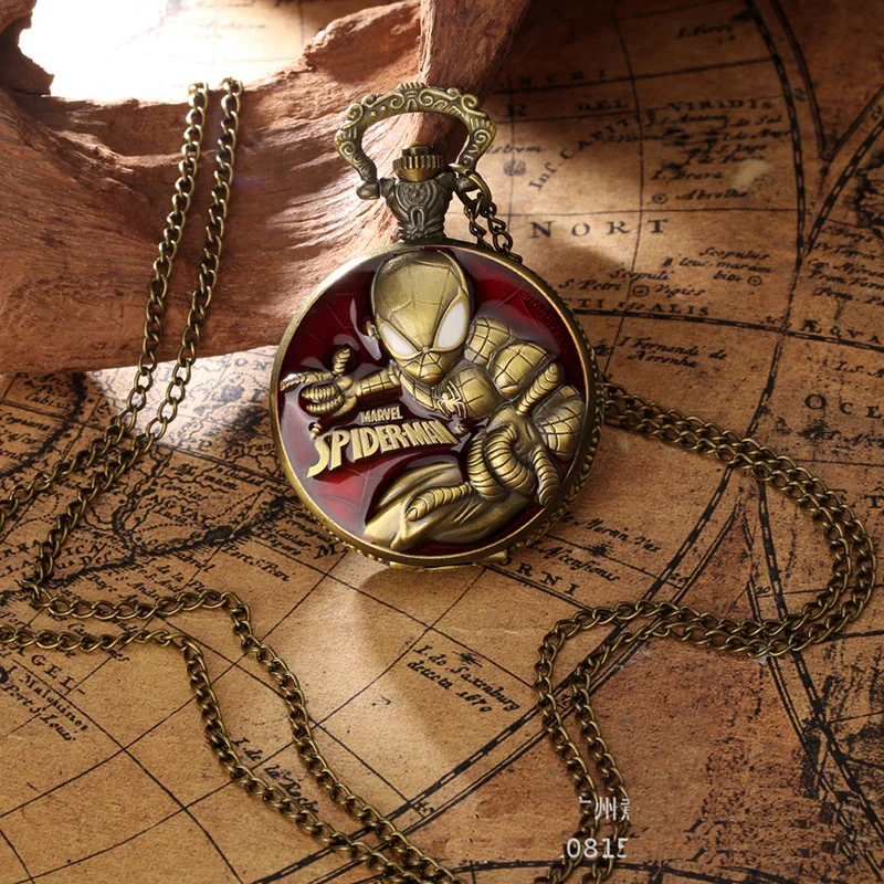 Montre a gousset Spiderman Marvel