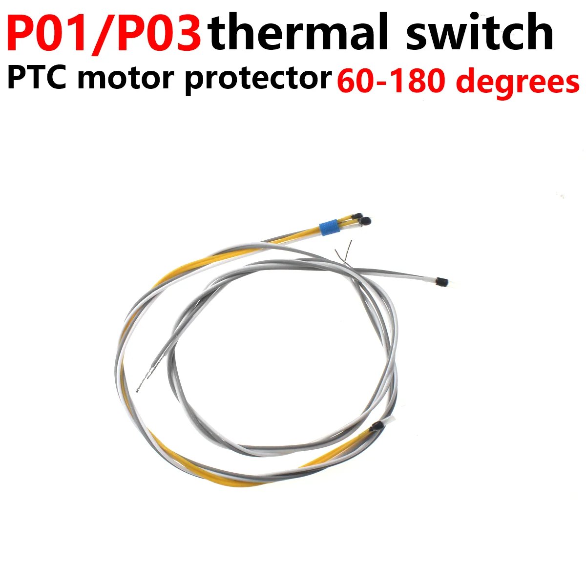 2PCSP01P03PTCThermistorThermalSwitchForMotorProtector