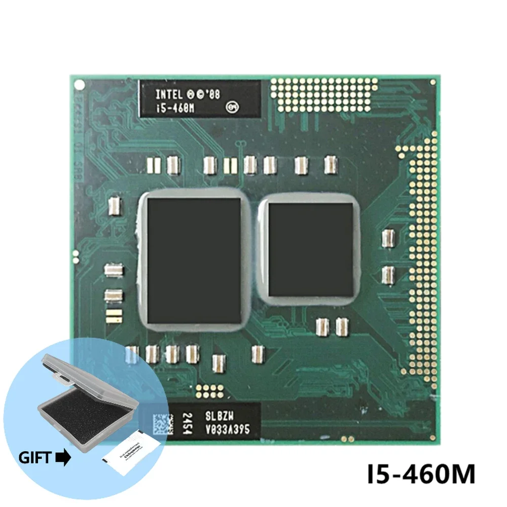 Processore Intel Core I5 460M 3M Cache 2.53 Ghz Laptop Notebook Cpu Processore Spedizione Gratuita I5-460M Rpga988A