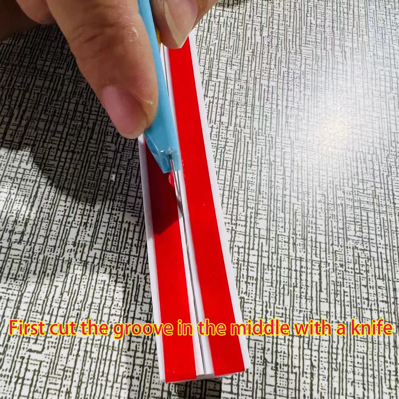 Self-adhesive wire trunking power cord protector cable organizer, home office power cord managementFloor Wire Cover