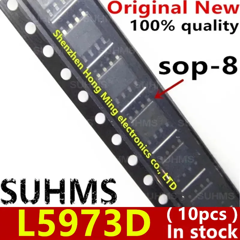 

(10 шт.) 100% новый набор микросхем L5973D L5973D013TR sop-8