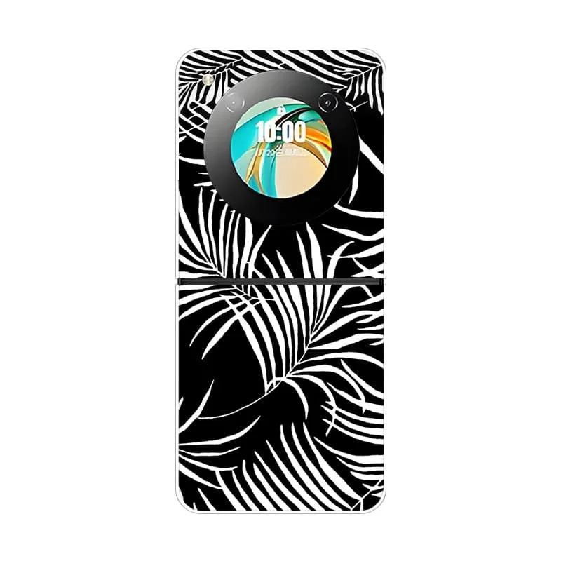 Soft Matte Silicone Back Cover with Fashion Painted Design