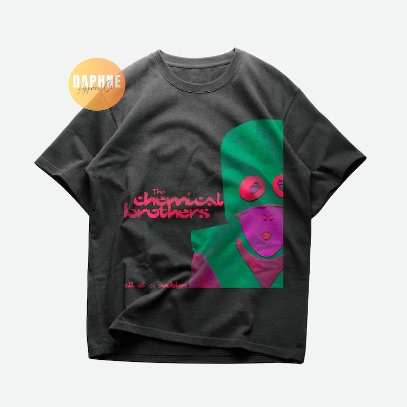 The Chemical Brothers All Of A Ead Album Cover Camicia Unisex Tom Rowlands Ed Simons Electronic Rock Music Band Retro