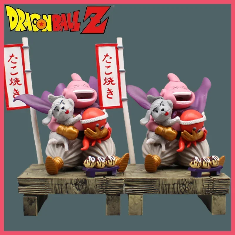 

Dragon Ball Gk Sjm Food Home Series Octopus Roasted Demon Man Buo Licking Dog Handmade Model Decoration Peripheral Gifts