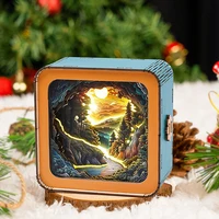 3D Wooden Puzzle Night Light Forest Secret DIY Puzzles For Adults Eye Care Night Light With Touchable Switch Personalized Gifts 1