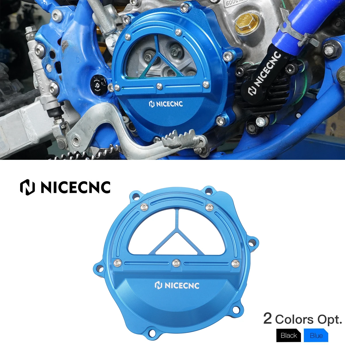 Nicecnc Billet Clutch Case Cover Protector For Yamaha Yz 65 85 Yz85