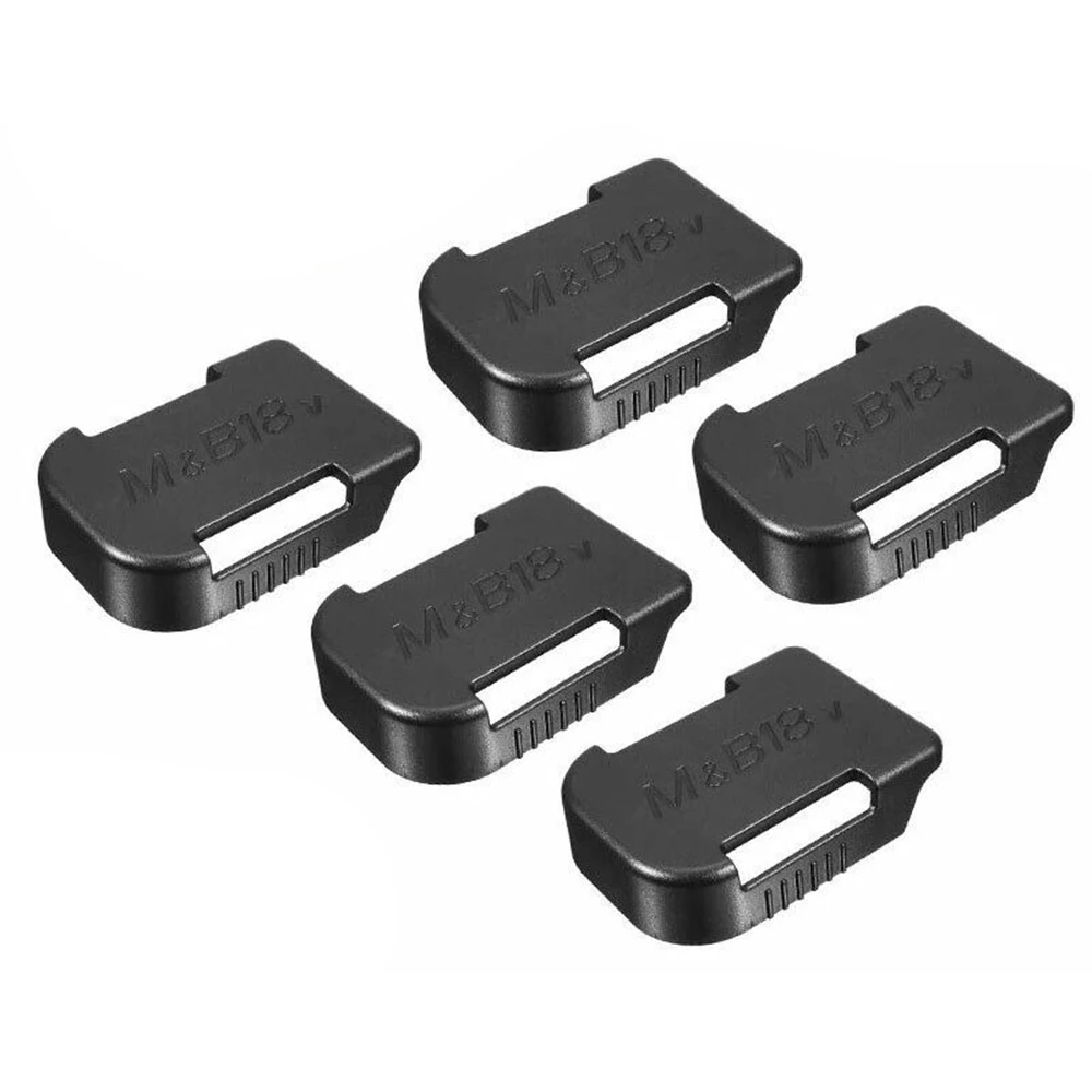 5pcs Tools Power Battery Mounts Storage Stand Holder Battery Hold Shelf Rack Sto