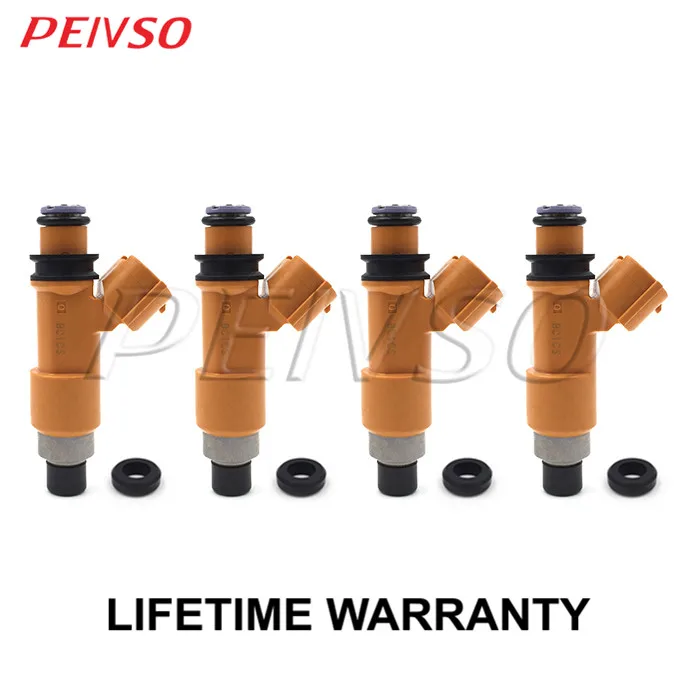 PEIVSO 4pcs 5VX137610000 Fuel Injector For Yamaha FZ6 (FZ600SS) FZ6