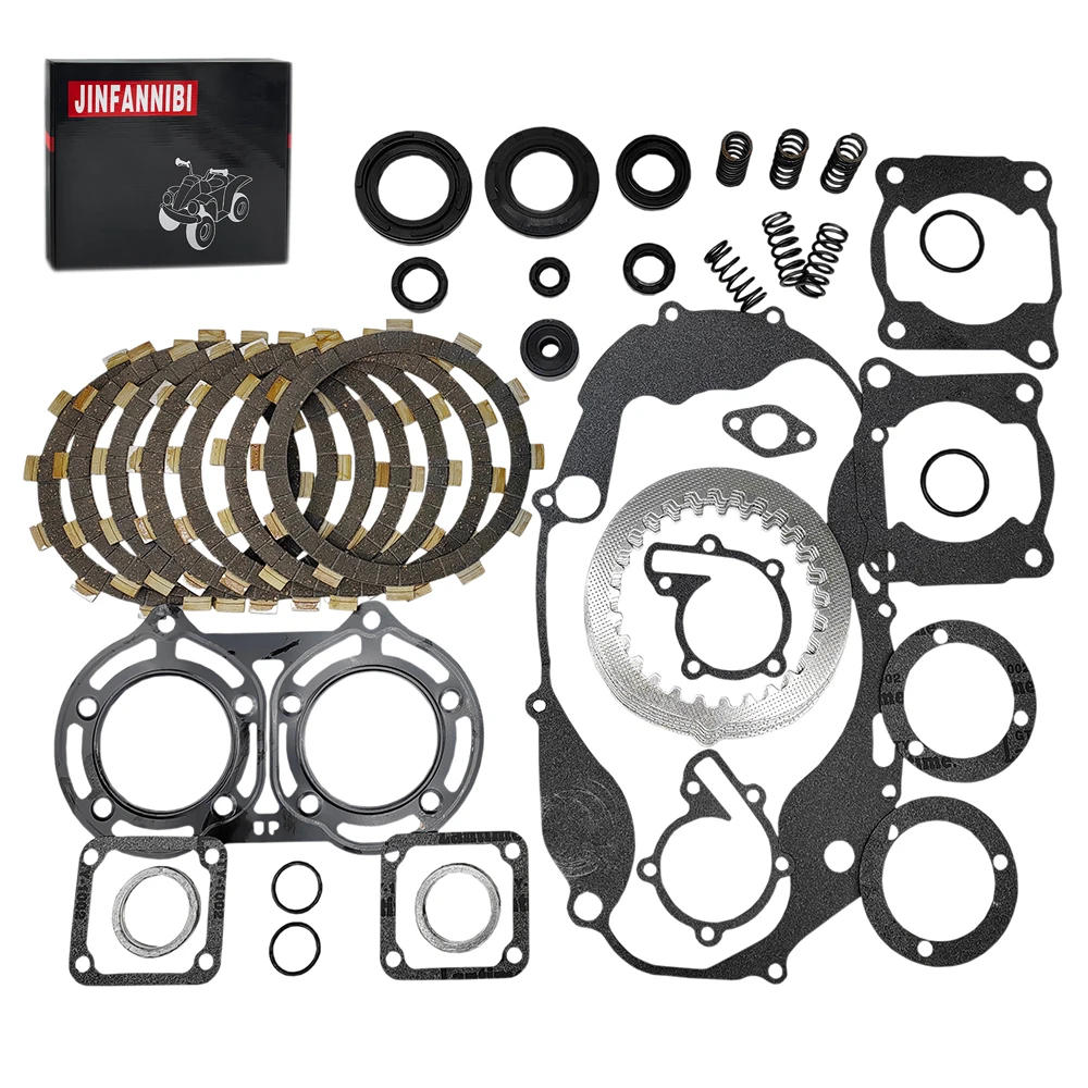 Complete Clutch Heavy Duty Springs & Gasket Top & Bottom End Set Kit For Yamaha Banshee 350 YFZ350 1987-2006 clutch kit