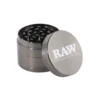 RAW Matte Black Murder'd Cigarette Rolling Tray and Grinders 1/2pcs 3