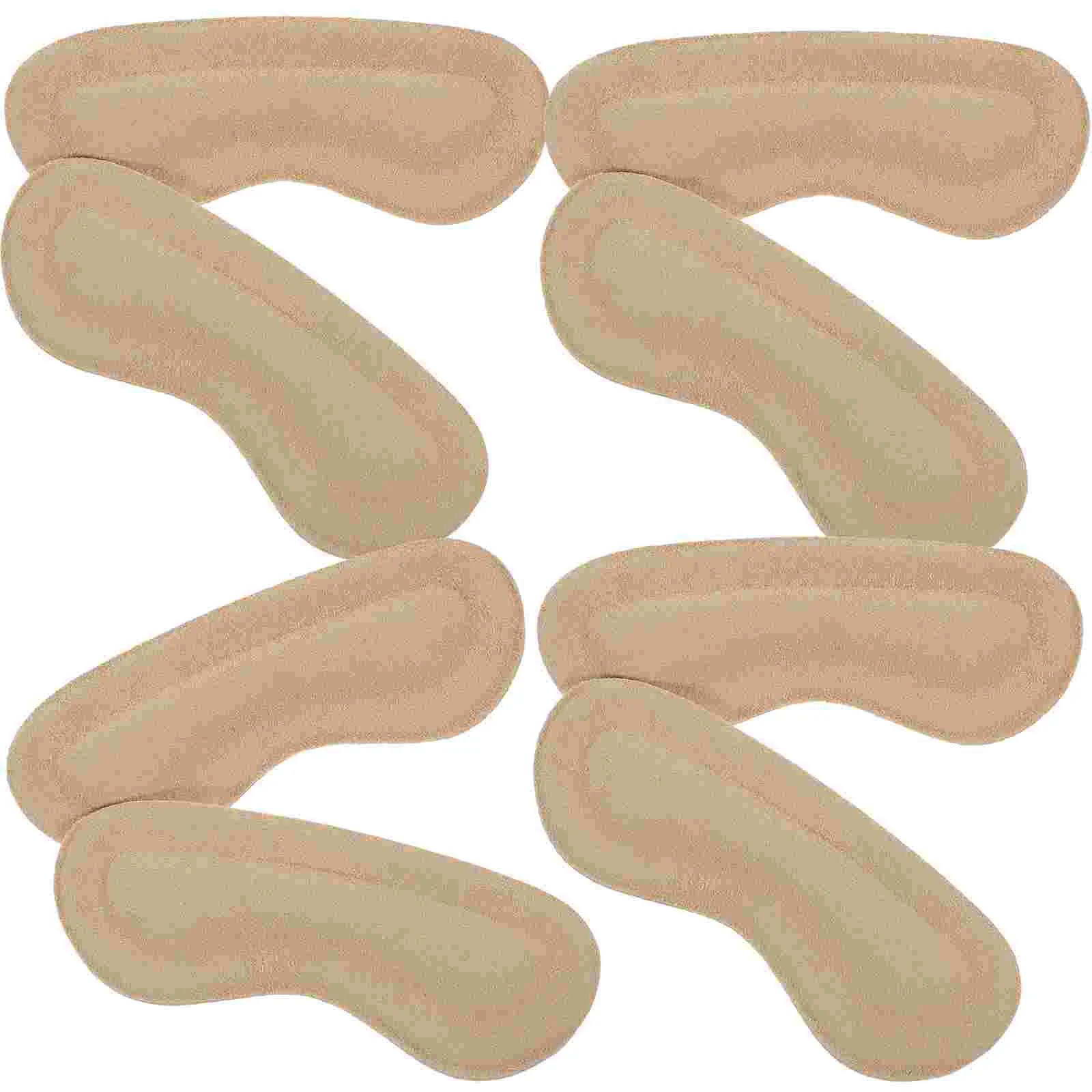 

4 Pairs Anti Drop Heel Sticker Shoe Mat Cushion Follow up Mats High Comfort Pads Foot Supplies Grips Convenient Stickers Insert