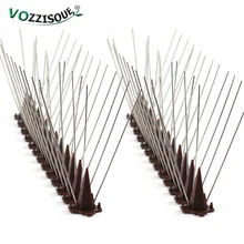  2023 Multiple Combination PP Plastic Base Stainless Steel Anti Bird Thorns Anti Pigeons Away Spikes Outdoor Garden Cat Repellent 