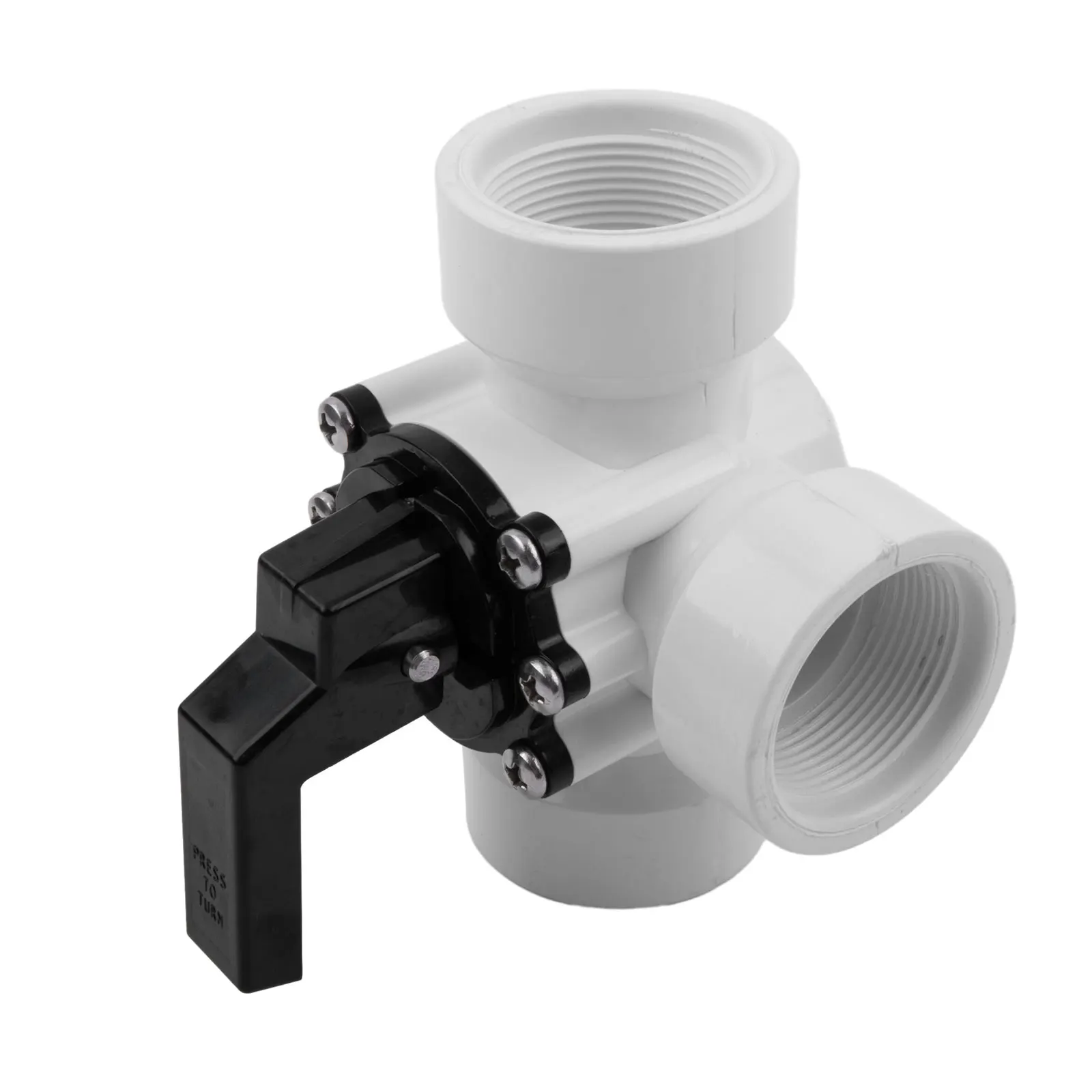 

3-Way Diverter Valve 3-way Valve Height 20 Cm Regulate The Heating Power Air Beds Swimming Pool Hoses Connection