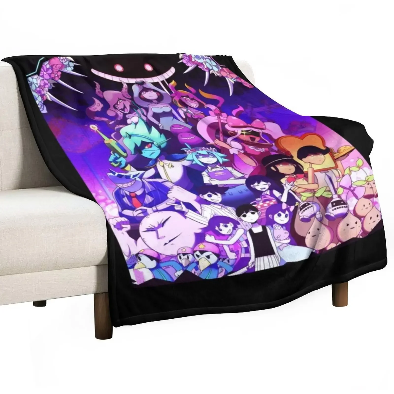 

omori Throw Blanket Luxury Throw Tourist Thin Multi-Purpose Blankets