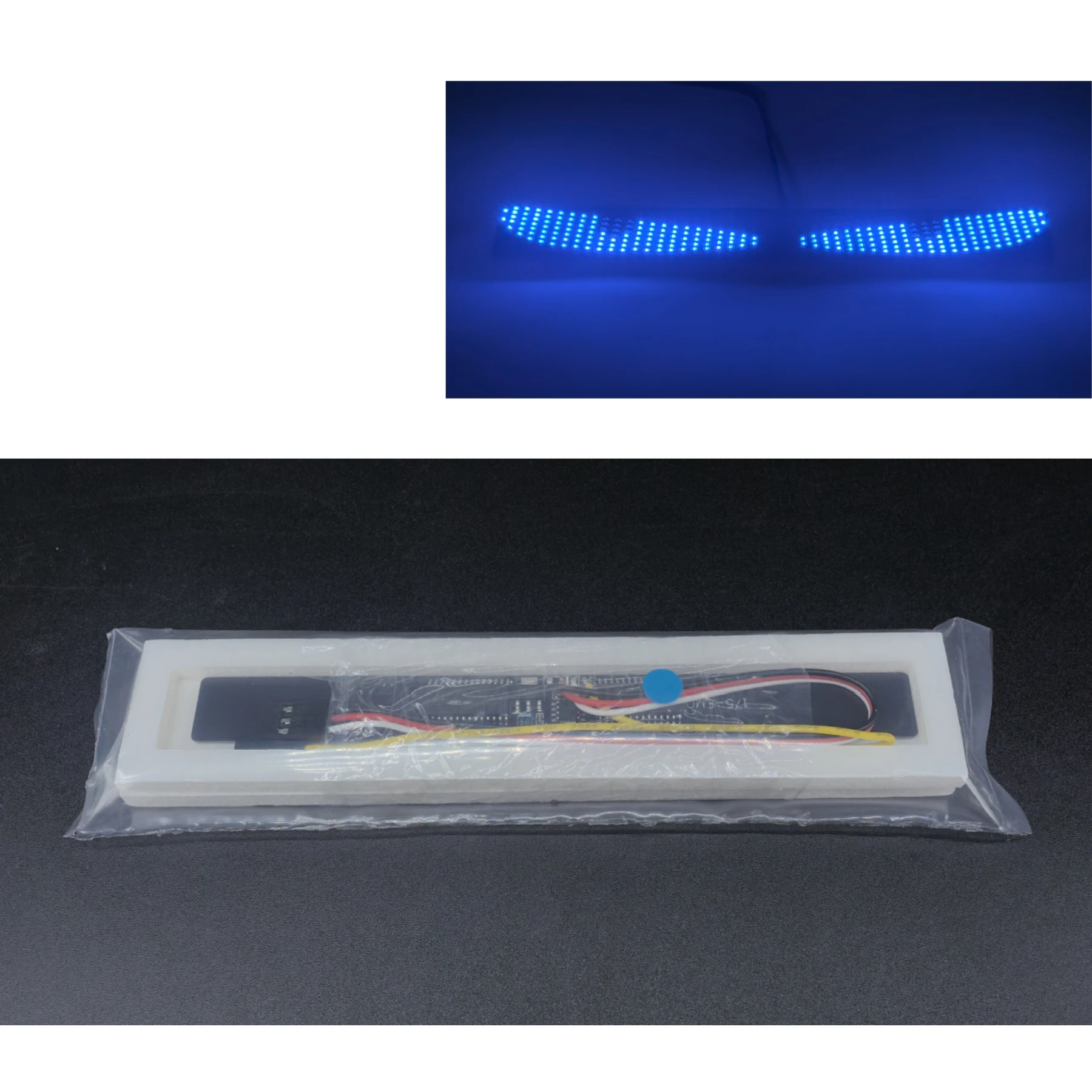 LED Demon Eye Light for Tamiya 1/14 RC Truck Tractor Scania 770s 56379 Front Decorate Light for 1:10 RC Crawlers Cars DIY Parts 