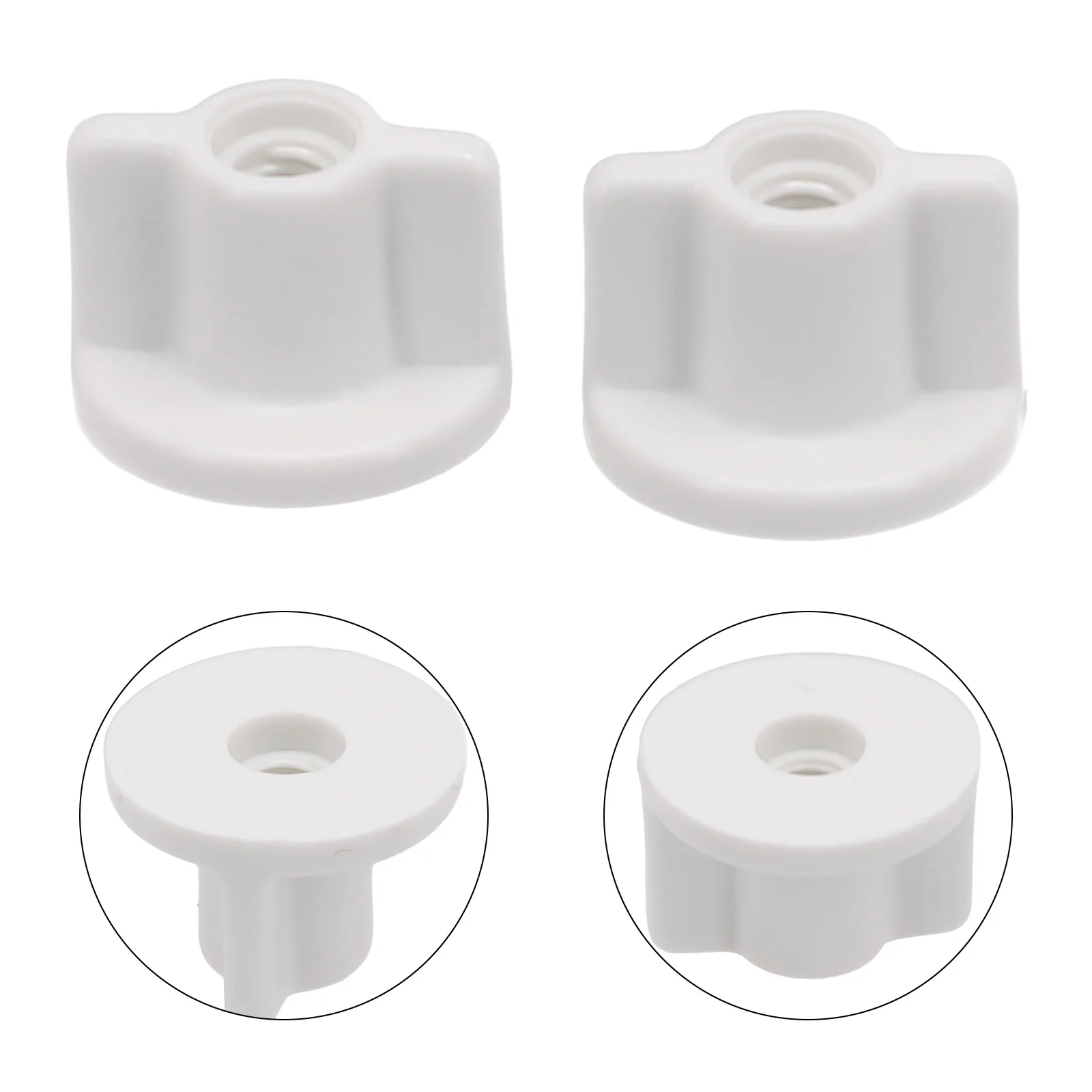 

Fixed Replacement Rear Nut 2.5cm 2PCS 6MM Back Nut Fixed Replacement For 6mm Screws Plastic Screw None Practical