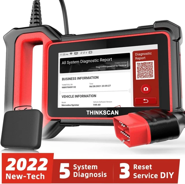 THINKCAR Thinkscan Plus S5 Auto OBD2 Scanner Engine ABS SRS TCM System  Diagnosis Code Reader Diagnostic Scan Tool Car Scanner - AliExpress