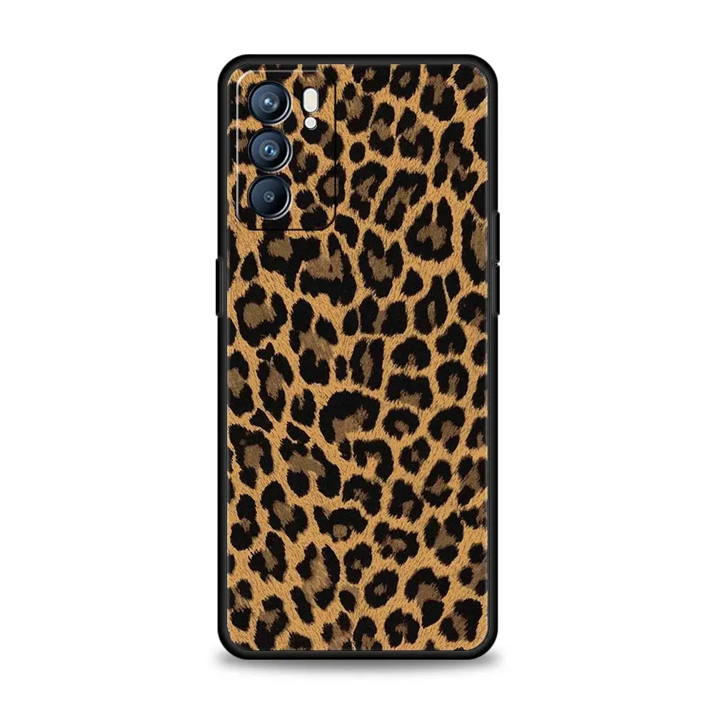 Leopard Cheetah Print Phone Case Cover - Stylish Animal Print Design