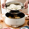 220V Multi Cookers Single/Double Layer Electric Pot 1-2 People Household Non-stick Pan Hot Pot Rice Cooker Cooking Appliances 2