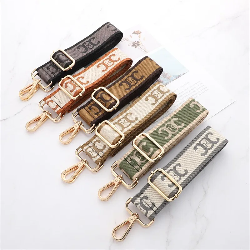 

145Cm Wallet Straps Handbag Belt Wallet Chain Letter Colorful Textured Bag Accessories Shoulder bag Straps