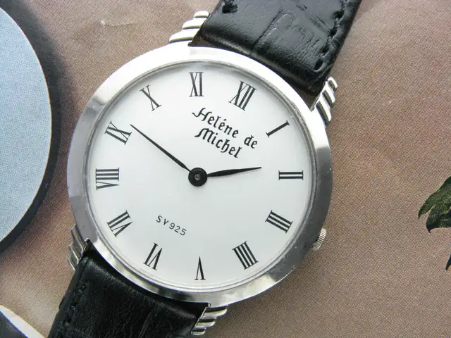 Helene de Michel Japanese 925 sterling silver dodecagonal quartz