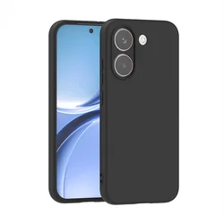 Custodia Soft in Silicone TPU Matta Nera Slim - Cover Posteriore Protettiva Ottimizzata per Poco X8 Pro Max