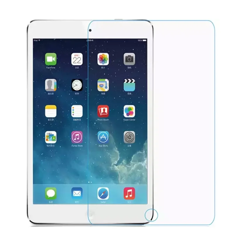 Protector de pantalla de vidrio templado para tableta, película transparente HD a prueba de arañazos para iPad Mini 5 2019, A2133, A2124, A2125, A2126, 7,9"