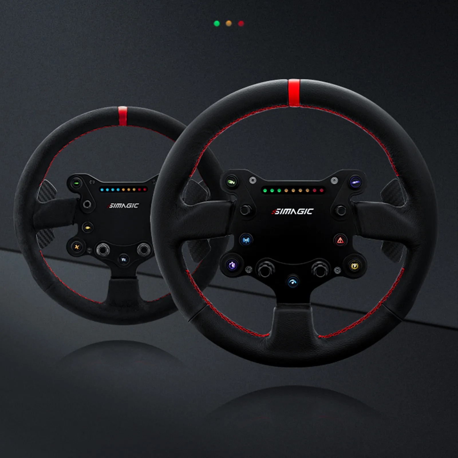 Simagic FX PRO Equation volante de fibra de carbono F1, simulador de  carreras, volante de juego