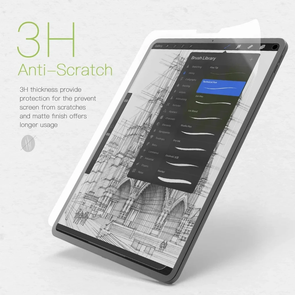 TOPESCT Vetro Temperato Per IPad Air 1/2 E Pro 9.7 - 2 Pezzi, Antigraffio 9H - 5