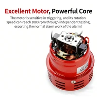 120dB Motor Siren MS-190, 220V Industrial Alarm Siren with Metal Housing,High Power Sound Warning Alarm for Factory and Workshop 4