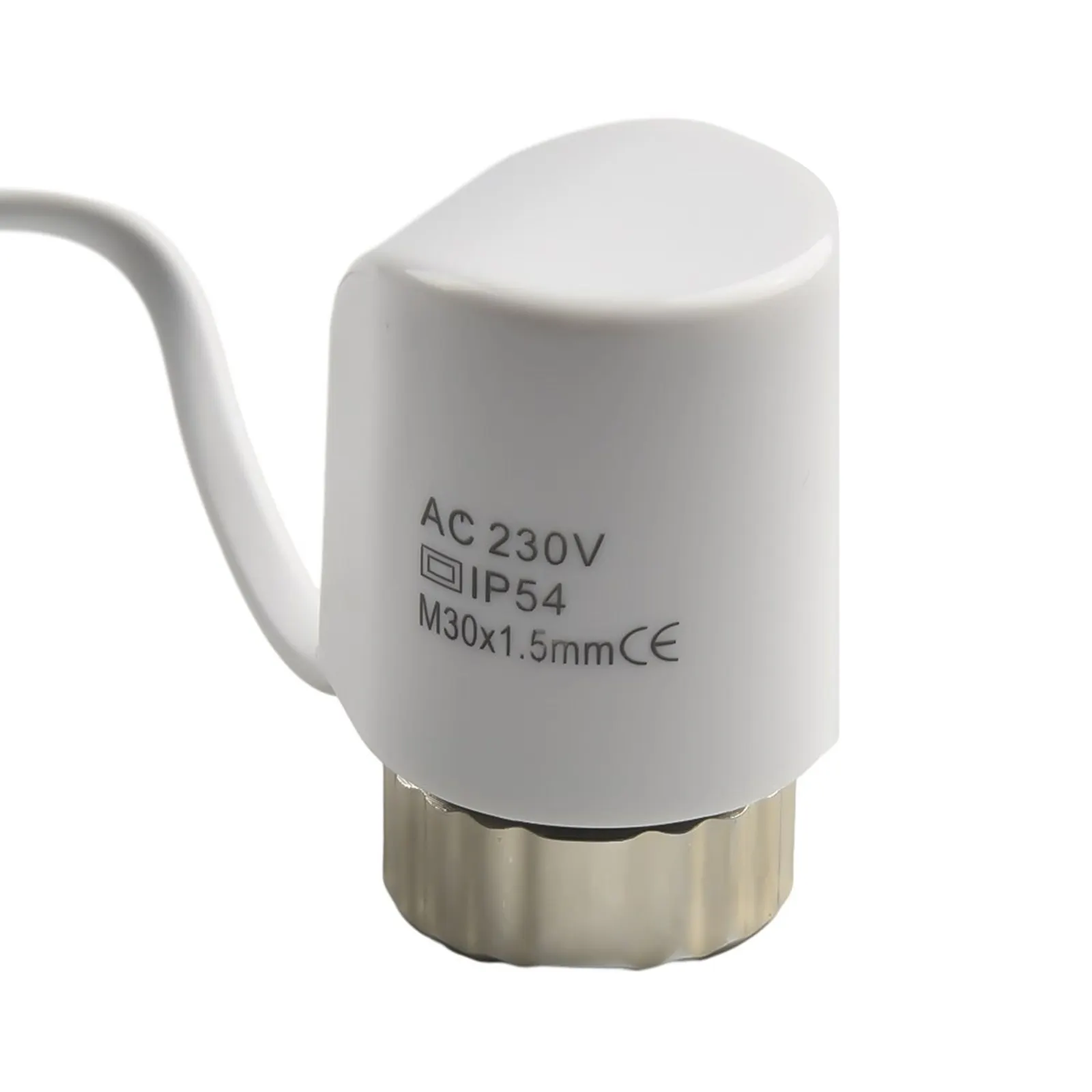 

New Practical Actuator Water Collector M30*1.5mm PC Material Stroke 3.5mm -5~60° 110N 3-5 Minutes AC230V Electrothermal Actuator