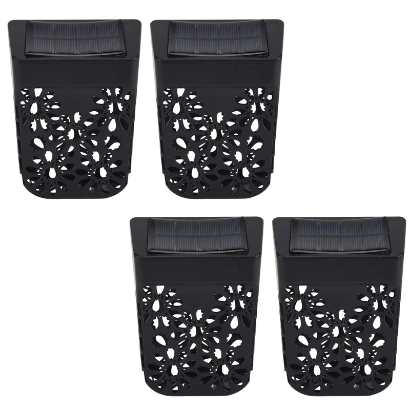 

Горячая Распродажа, солнечные светильники для забора, солнечные садовые настенные светильники, наружные водонепроницаемые декоративные беспроводные светильники, сад, фотосветильник (теплый белый)