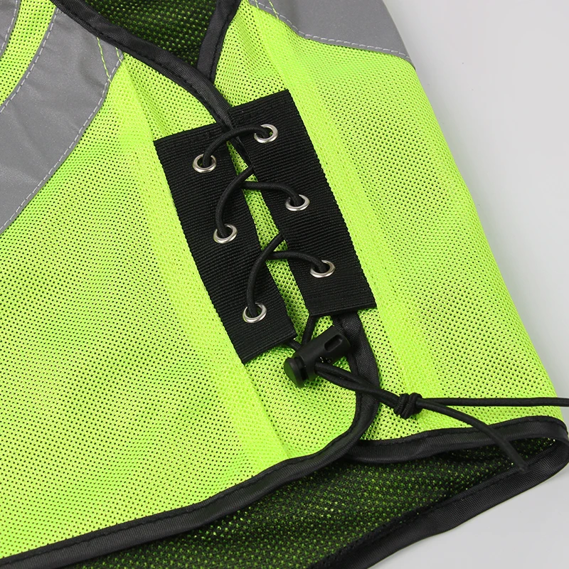 Motorcycle Riding Vest Warning Safety High Visible Rider Waistcoat Racing Moto Cycling Reflective Light Outdoor Sport Clothing