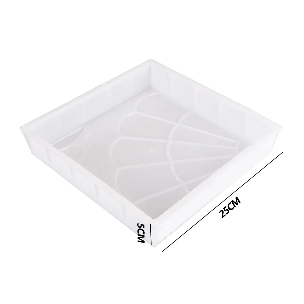 Garden Pavement Mold DIY Manually Propylene Paving Cement Concrete Mould