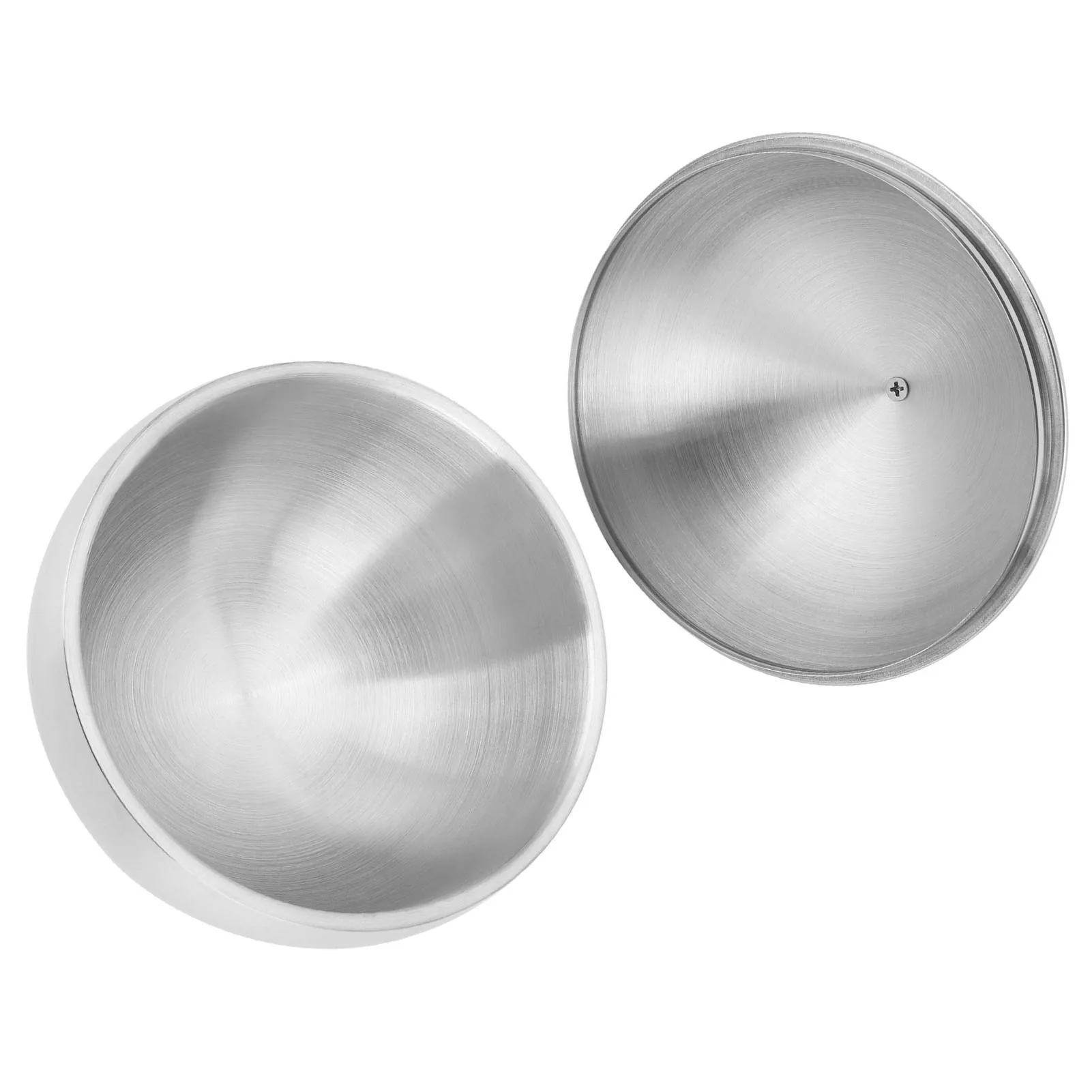2L Ice Bucket Stainless Steel Double Wall Insulation Ice Bucket Container Wine Champagne Barrel with Cover for Wedding Parties