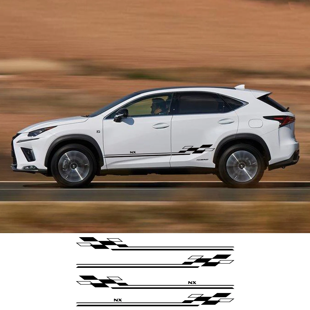 Car Door Side Stickers For Lexus NX 200 350 300 350 300H 350H