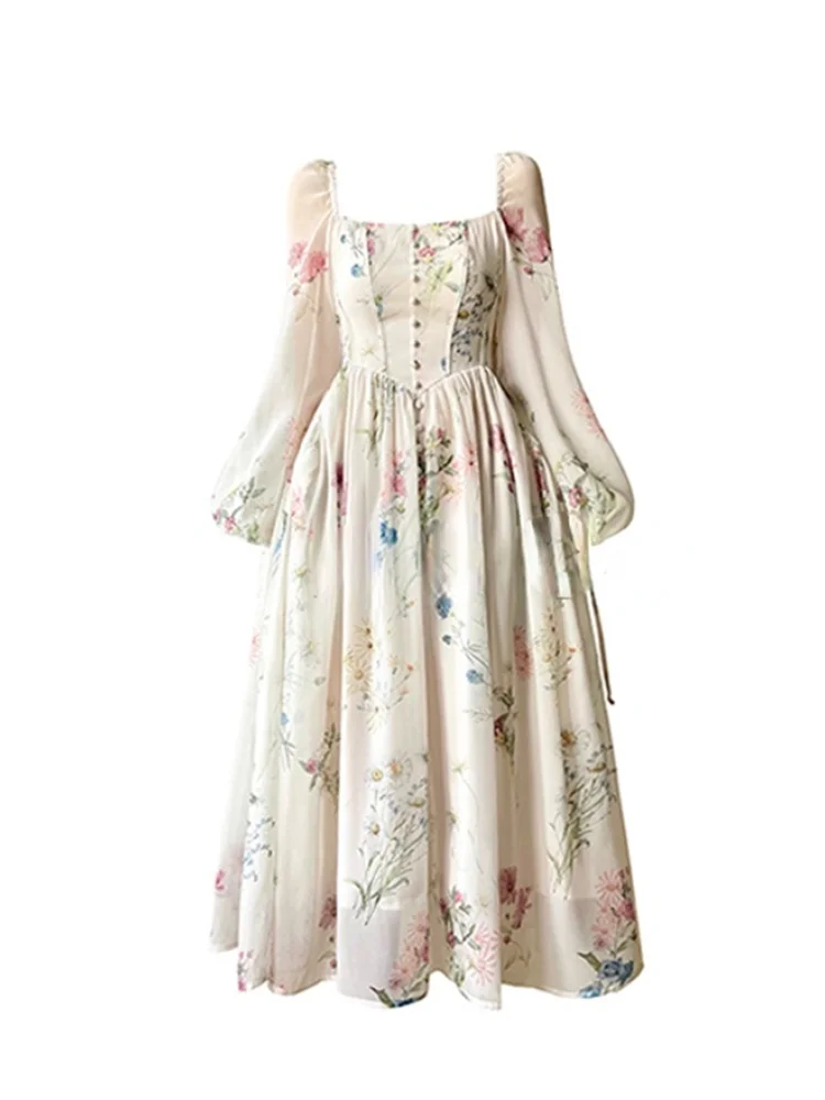 floral spring dress