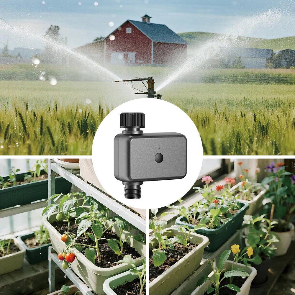 Tuya Wifi Automatic Water Timer Sprinkle Timer Smart Irrigation for Garden
