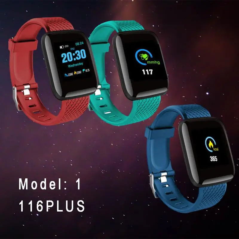 

116plus Bluetooth Smart Bracelet with Heart Rate Monitoring