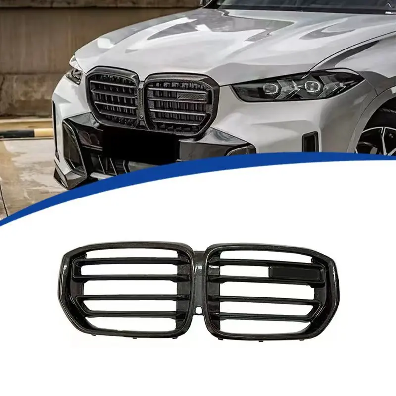 2023 2024 2025 2026 BMW X5 G05 M 스포츠 M 스타일 프론트 범퍼 키드니 그릴 레이싱 그릴 고품질 ABS 글로스 블랙
