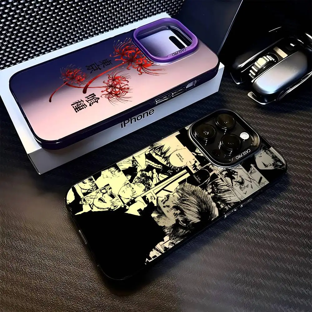 Tokyo Ghoul Kaneki Ken Silver Matte Shockproof Phone Case