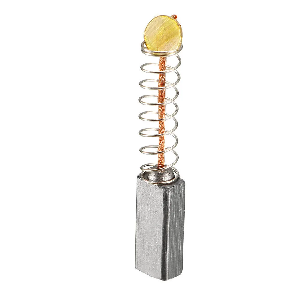 4 pezzi di spazzole in carbone per motori elettrici, accessori per utensili elettrici 6x6x20mm  1420