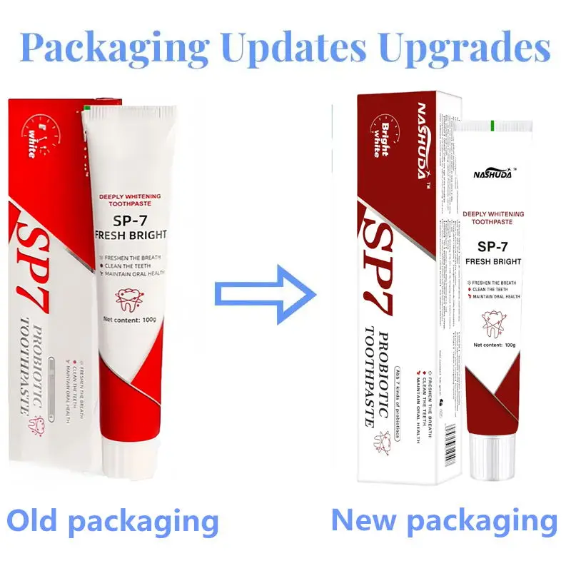 teeth whitening product teeth whitening essence teeth health product SP-7 Toothpaste Oral Health Management Deep Probiotic Whitening Toothpaste Fresh Breath Triple Whitening Teeth Product