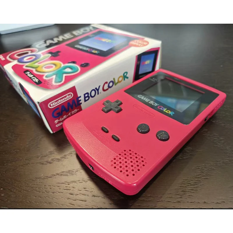 

Ретро портативная игровая консоль для Gameboy, цвет женский, оригинальная восстановленная, давайте удовлетворим наше детство, мечты, подарок, розовый