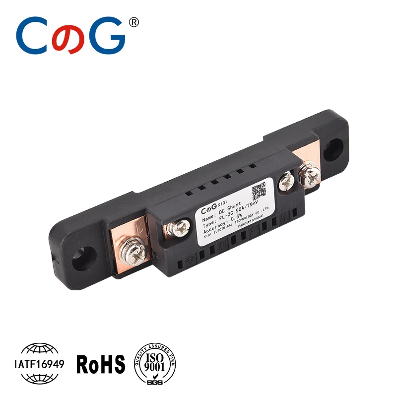 CG FL-2C 10A 15A 20A 30A 50A 75A 100A 75mV Digital voltage current meter DC Shunt Analog Ammeter Current Meter Shunt Resistor With Base