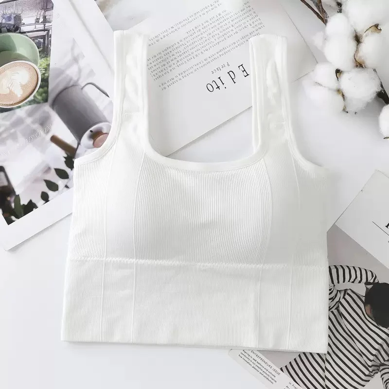 1/2/4Pcs Sports Bra Anti-Sweat Fitness Top Women Seamless Yoga Bra Shockproof Crop Top Push Up Sport Bra Gym Workout Top 4
