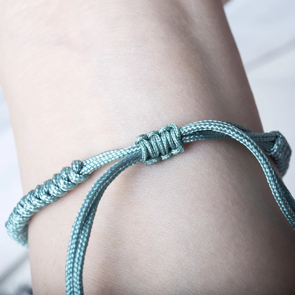 Personalize Name Bracelets | Adjustable Cord Bracelet | Handmade Rope Strap | Friends Gift