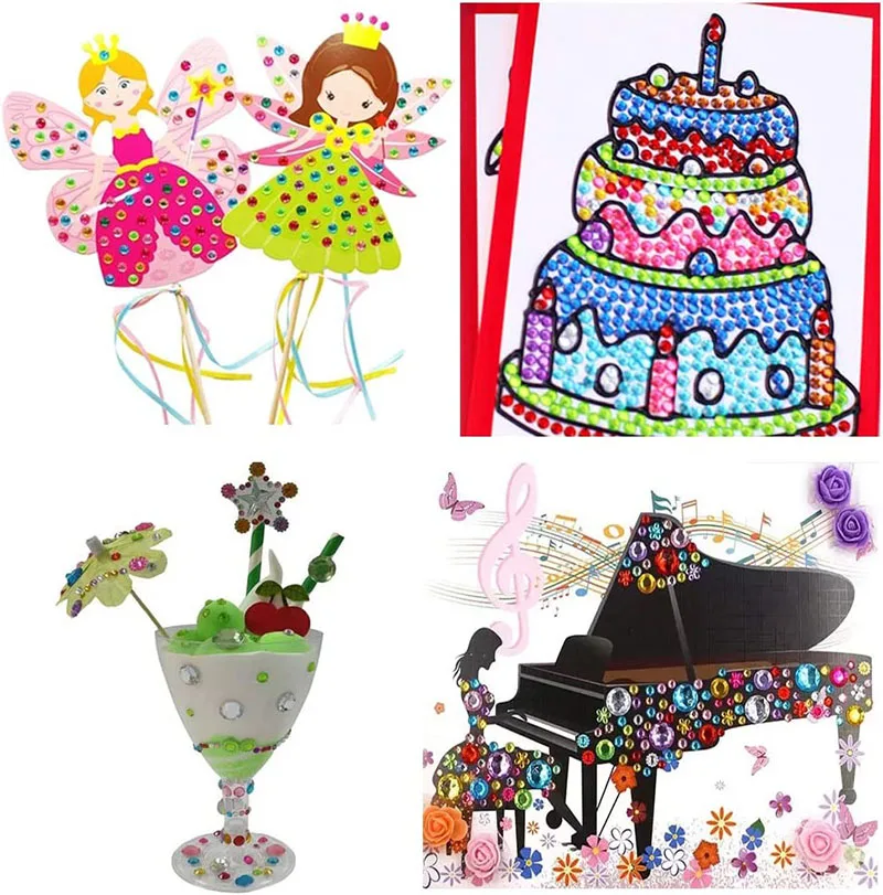 Colorful Gemstone Stickers